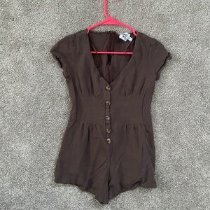Princess Polly Linen Romper